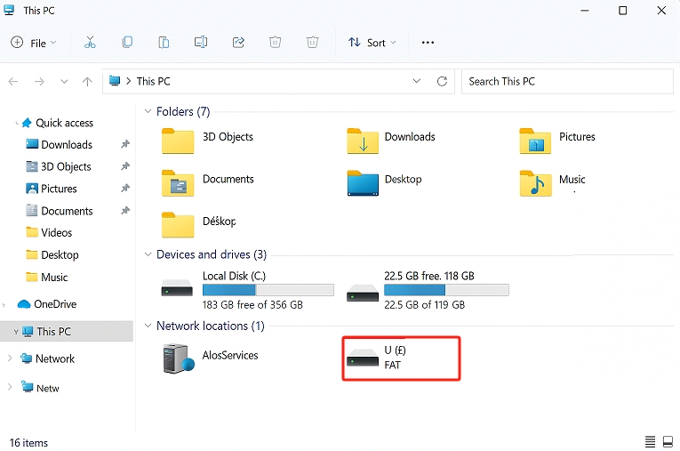 nand disk not formatted.