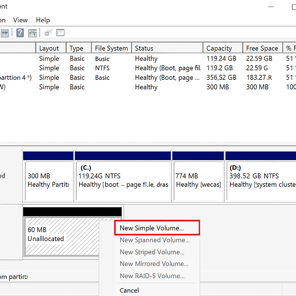 add disk for nand disk .