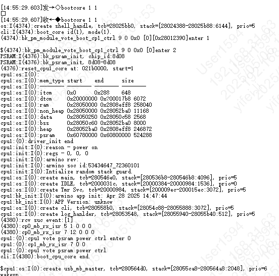 boot core1